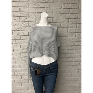 Urban Outfitters Gray Chunky Oversized Knit Sweater Size XS